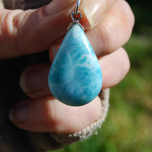 Load image into Gallery viewer, Larimar Gemstone Pendant for Necklace, Dominican Republic
