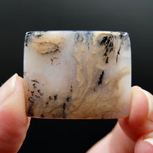 Load image into Gallery viewer, Dendritic Graveyard Plume Agate Cabochon

