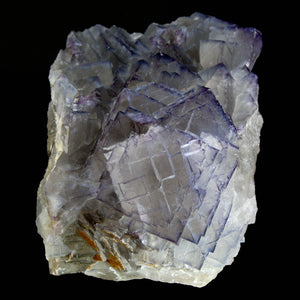 HUGE Raw Purple Cubic Fluorite Crystal Cluster, Pakistan
