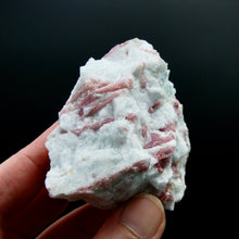 Load image into Gallery viewer, Raw Aquamarine Pink Tourmaline Crystal Matrix, Large Rough Tourmaline Aquamarine, Brazil
