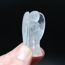 Load image into Gallery viewer, Clear Quartz Carved Crystal Guardian Angel
