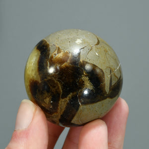 Septarian Crystal Sphere, Madagascar
