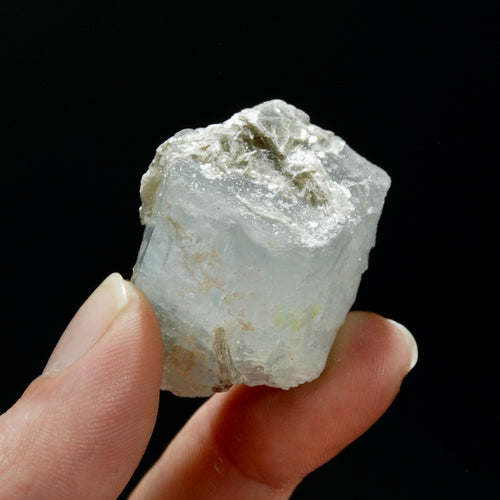 Raw Aquamarine Crystal Beryl Specimen, Pakistan