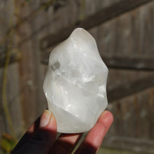 Load image into Gallery viewer, White Light Selenite Crystal Flame, Guardian Angels
