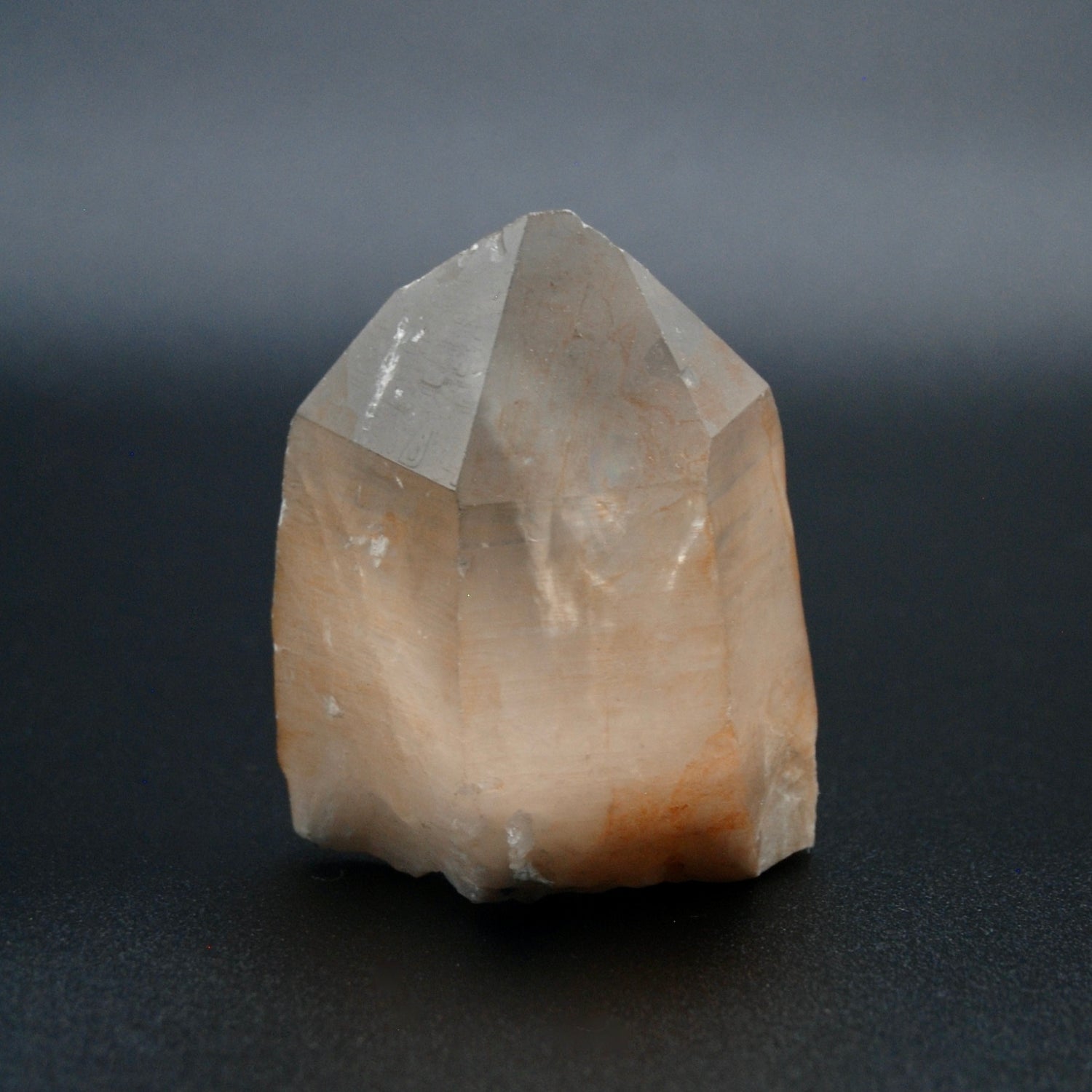 Record Keeper Pink Shadow Smoky Lemurian Seed Quartz Crystal, Brazil
