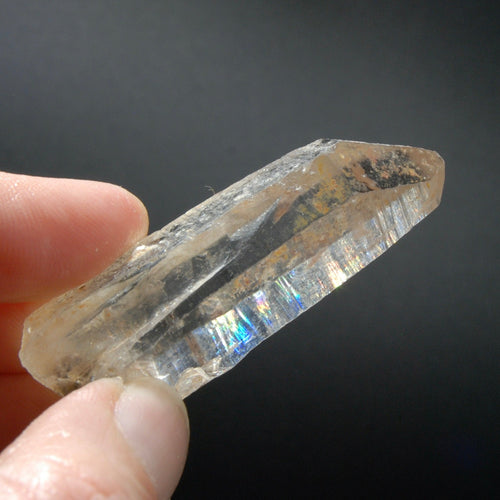 Rare Etched Golden Healer Himalayan Kullu Quartz Crystal