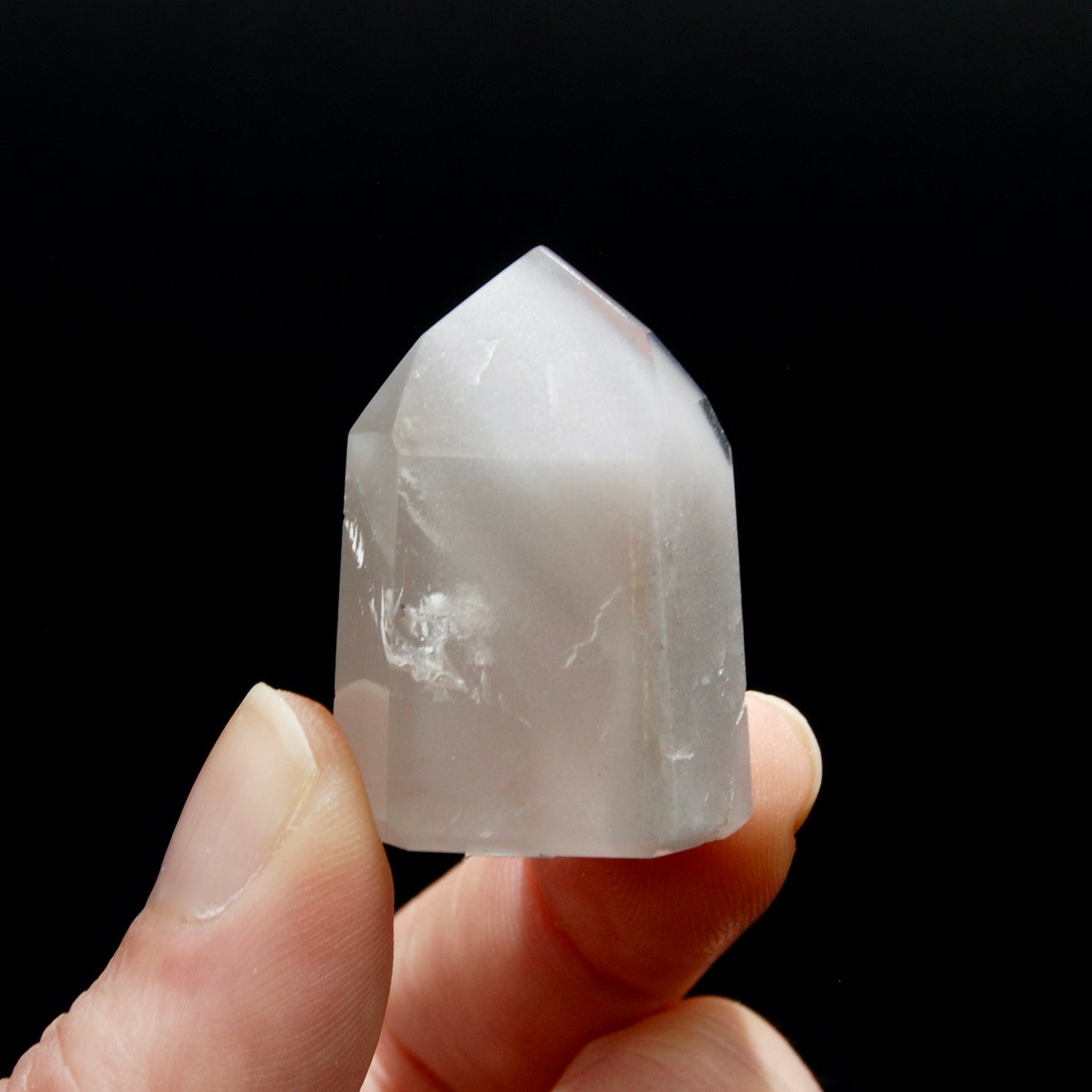 Pink Lithium Quartz Crystal Tower, Brazil