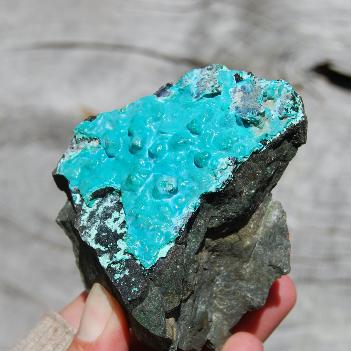 Silica Chrysocolla, Silica Chrysocolla Crystal, Large Raw Chrysocolla, Congo