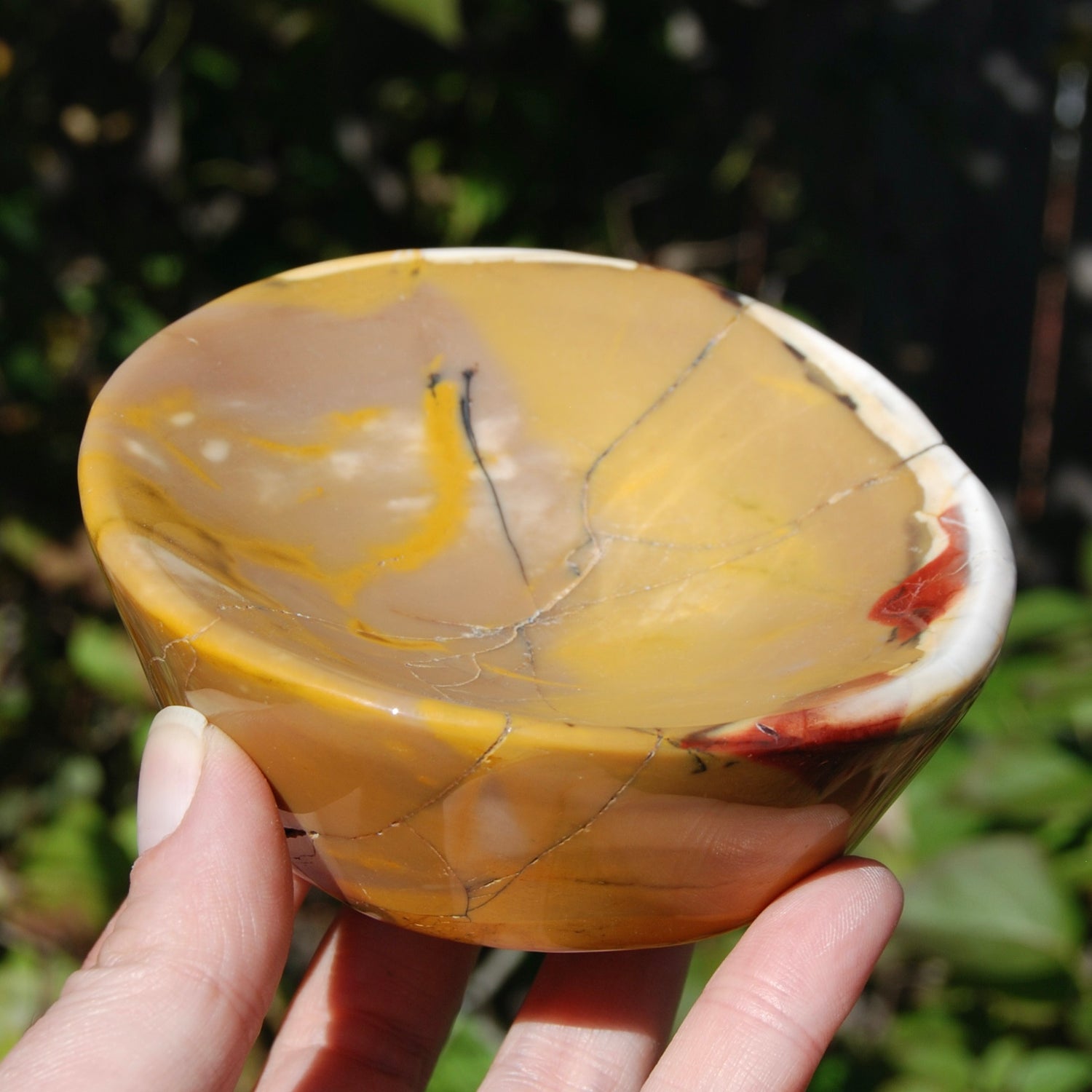 SALE was 59.99 | 1lb Mookaite Jasper Crystal Bowl