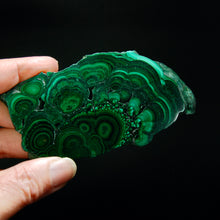Load image into Gallery viewer, Large Natural Malachite Crystal Slab, Congo
