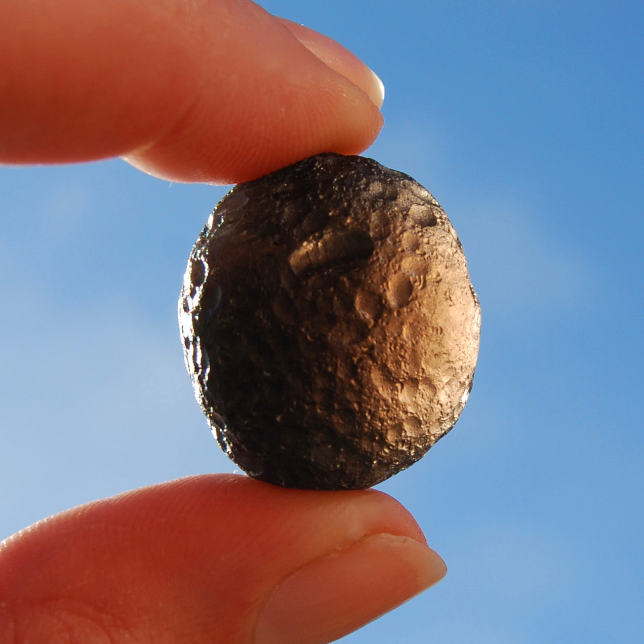 Genuine AAA Colombianite Pseudo Tektite Specimen, Piedra Rayo Cintamani Stone, Colombia