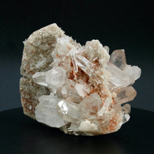 Load image into Gallery viewer, Rare Pink Himalayan Samahdi Quartz Crystal Cluster Chlorite, Kullu Valley, India
