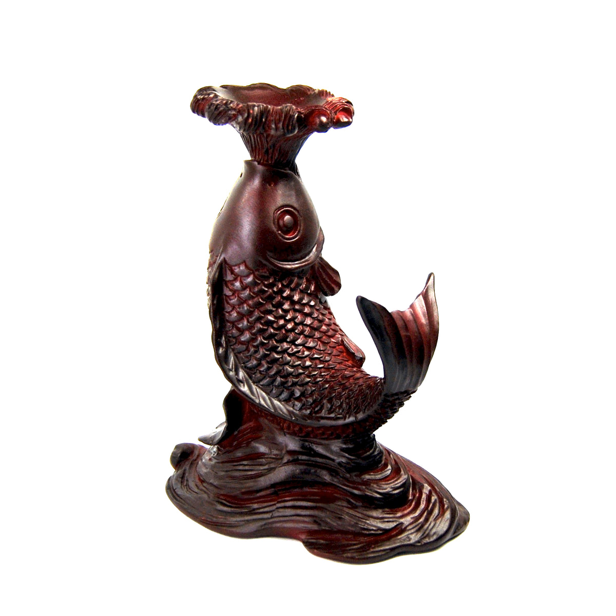Koi Fish Crystal Sphere Stand