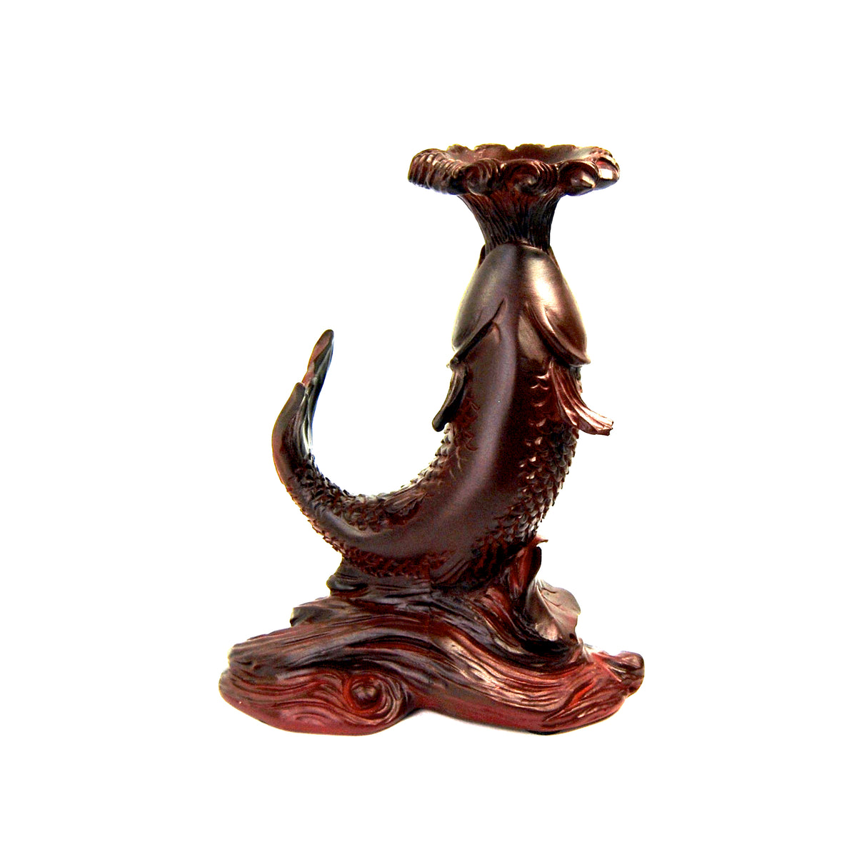 Koi Fish Crystal Sphere Stand