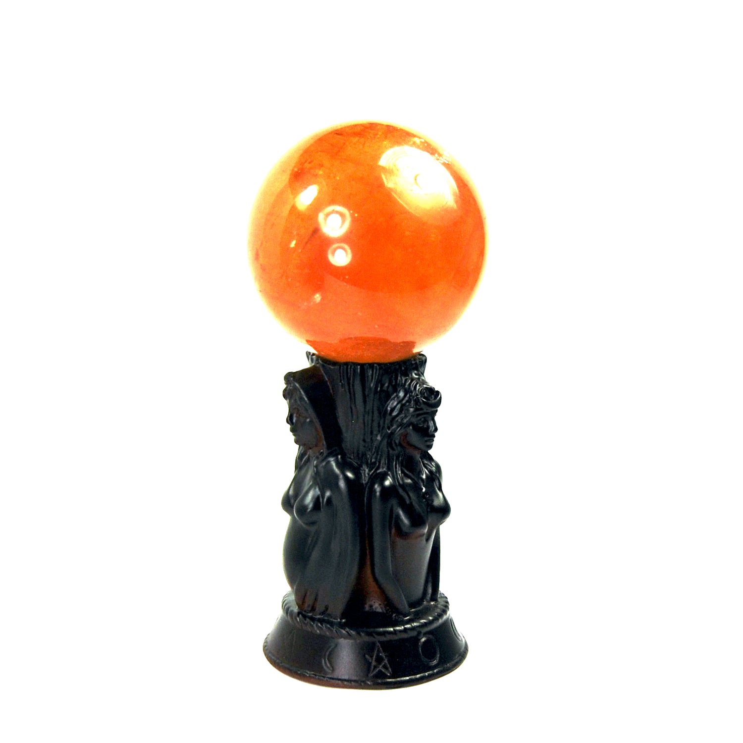 Maiden Mother Crone Crystal Sphere