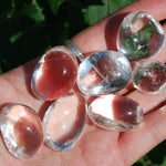 AAA Super Clear Quartz Crystal Tumbled Stones, Optical Clear Quartz, Medium