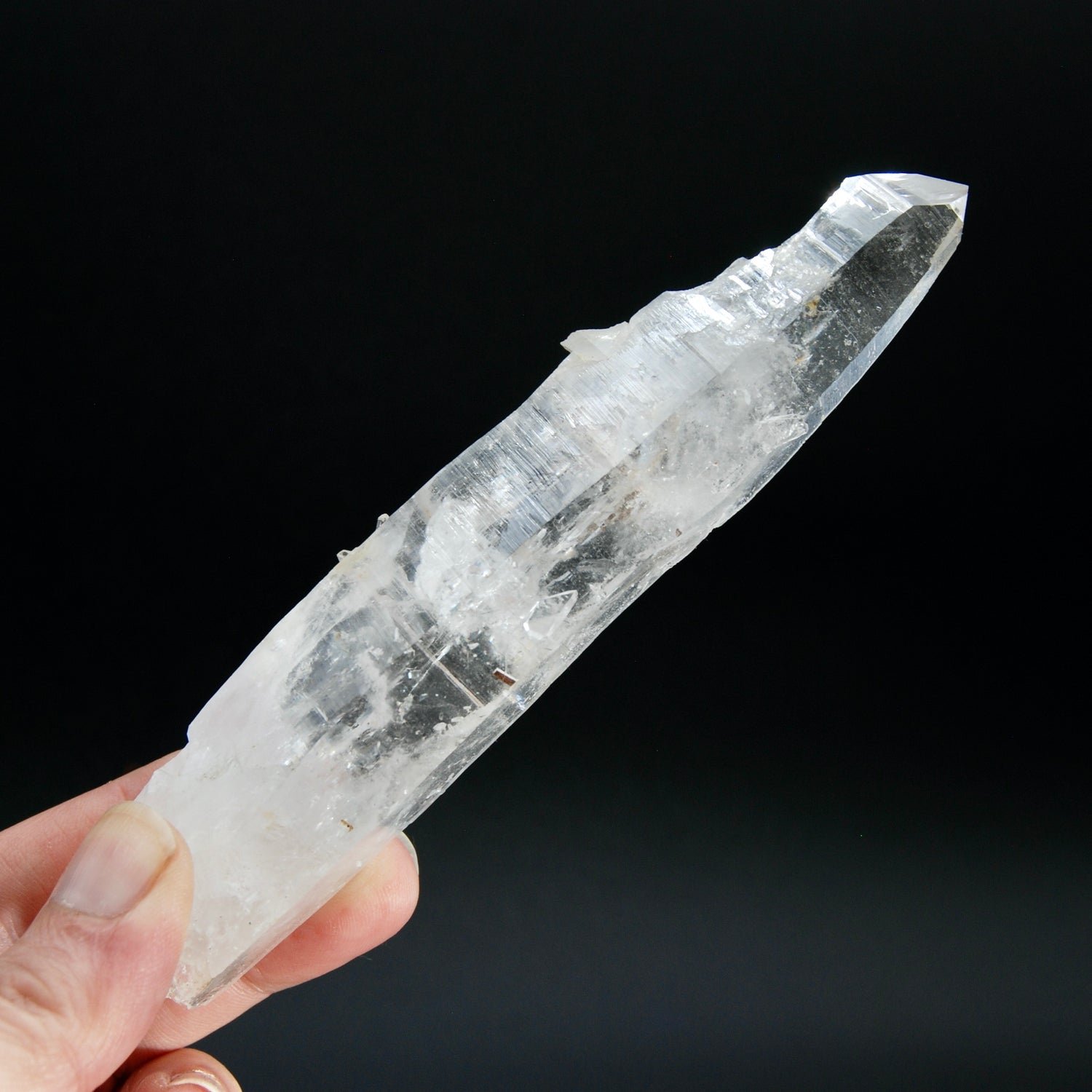 Earthquake Colombian Lemurian Seed Crystal Laser Starbrary, Record Keepers, Boyaca, Colombia