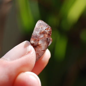 Amphibole Quartz Natural Crystal Tumbled Stones
