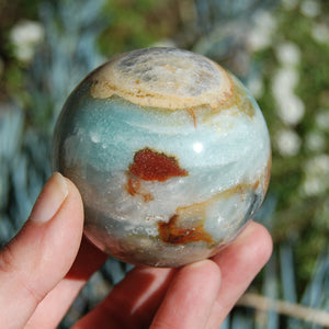 Chinese Amazonite Crystal Sphere