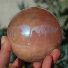 Load image into Gallery viewer, HUGE Aura Star Rose Quartz Crystal Sphere
