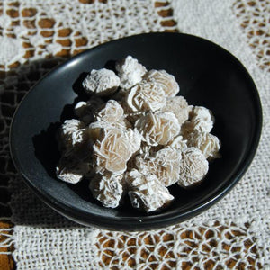 Small Gypsum Desert Rose Mineral Specimens Natural Crystal Concha