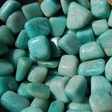 Load image into Gallery viewer, Amazonite Crystal Tumbled Stones
