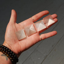 Load image into Gallery viewer, Selenite Crystal Pyramid 25mm to 30mm
