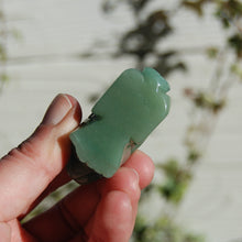 Load image into Gallery viewer, Green Aventurine Carved Crystal Rabbit
