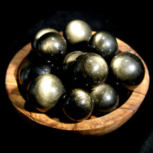 Load image into Gallery viewer, Gold Sheen Obsidian Crystal Spheres
