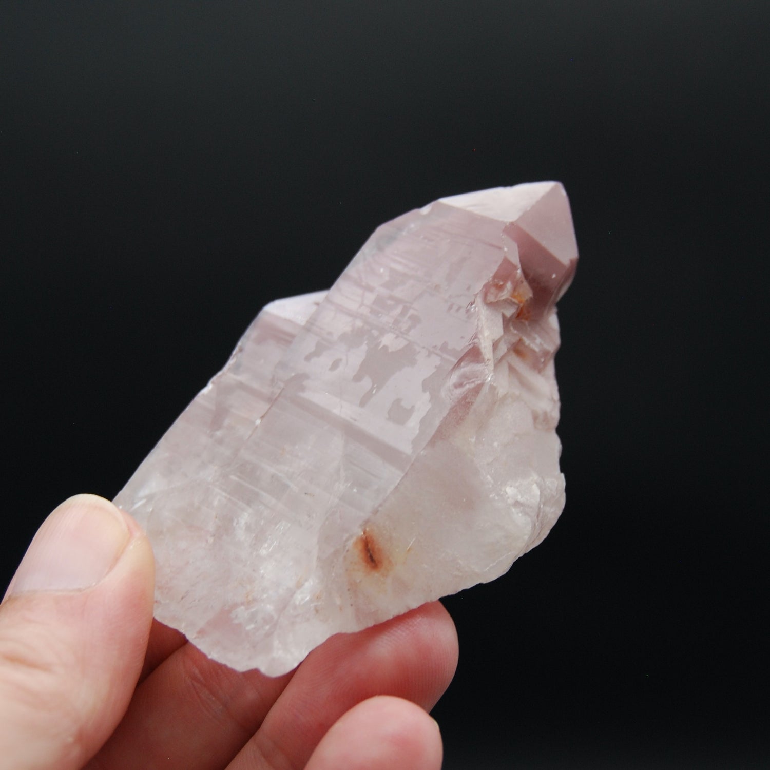 Tantric Twin Lithium Lemurian Quartz Crystal