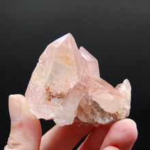Load image into Gallery viewer, Strawberry Pink Lemurian Seed Quartz Crystal Cluster
