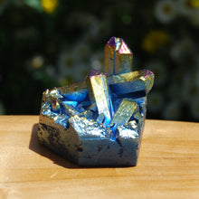 Load image into Gallery viewer, Titanium Aura Quartz Crystal Cluster
