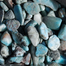 Load image into Gallery viewer, Larimar Crystal Tumbled Stones

