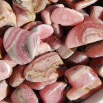 Genuine Rhodochrosite Crystal Tumbled Stones, XS