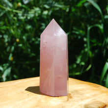 Load image into Gallery viewer, AAA Rose Quartz Crystal Tower Madagascar. clear rose quartz
