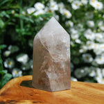 Lodolite Garden Quartz Crystal Tower, Landscape Quartz