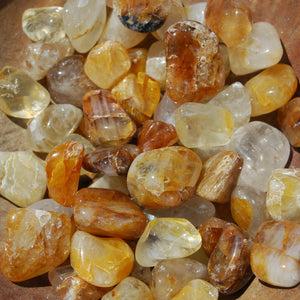 Golden Healer Crystal Tumbled Stones