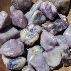 Lepidolite Crystal Tumbled Stones