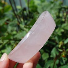 Load image into Gallery viewer, 3.5in Rose Quartz Crystal Moon Bowl, Brazil
