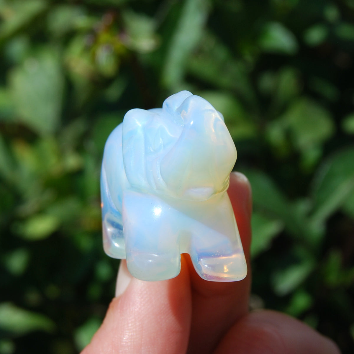 Opalite Crystal Elephant