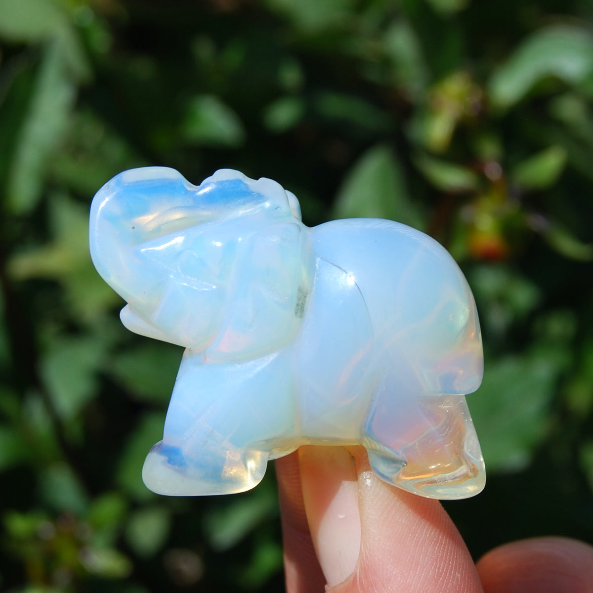 Opalite Crystal Elephant
