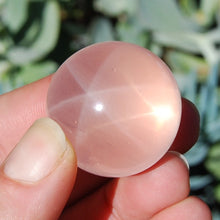 Load image into Gallery viewer, Star Rose Quartz Crystal Sphere
