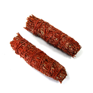 ONE Dragons Blood Resin and Mountain Sage Smudge Stick 4in
