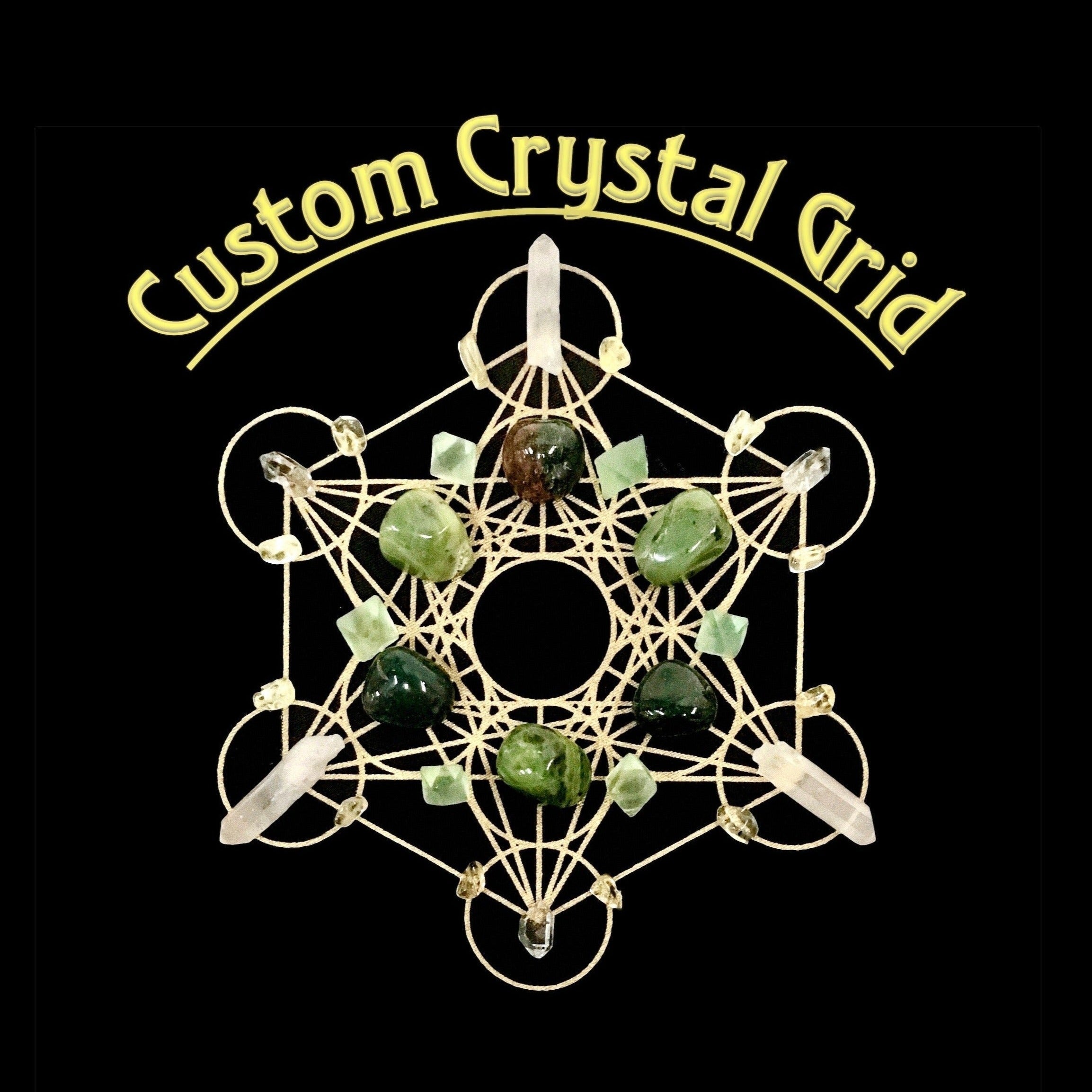 crystal grids, crystal bundles, crystal grid sets, crystal healing kits, crystal intention sets, sacred geometry crystal grid, manifestation crystals, energy healing crystal sets, buy crystal grids, crystal bundles for sale