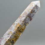 Pink Crazy Lace Agate Crystal Tower
