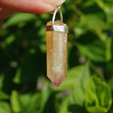 Load image into Gallery viewer, Golden Amethyst Crystal Starbrary Pendant
