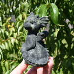Serpentine Carved Crystal Dragon
