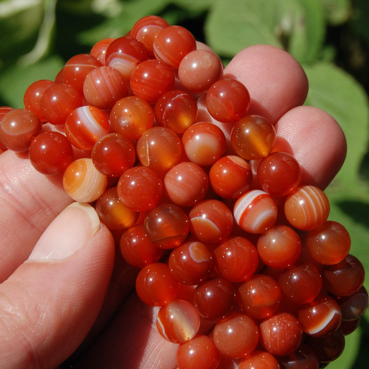 Carnelian Agate Crystal Power Bracelet