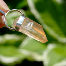 Load image into Gallery viewer, Fire Lemurian Seed Quartz Crystal Starbrary Pendant for Necklace
