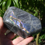 Purple Labradorite Crystal Freeform Tower